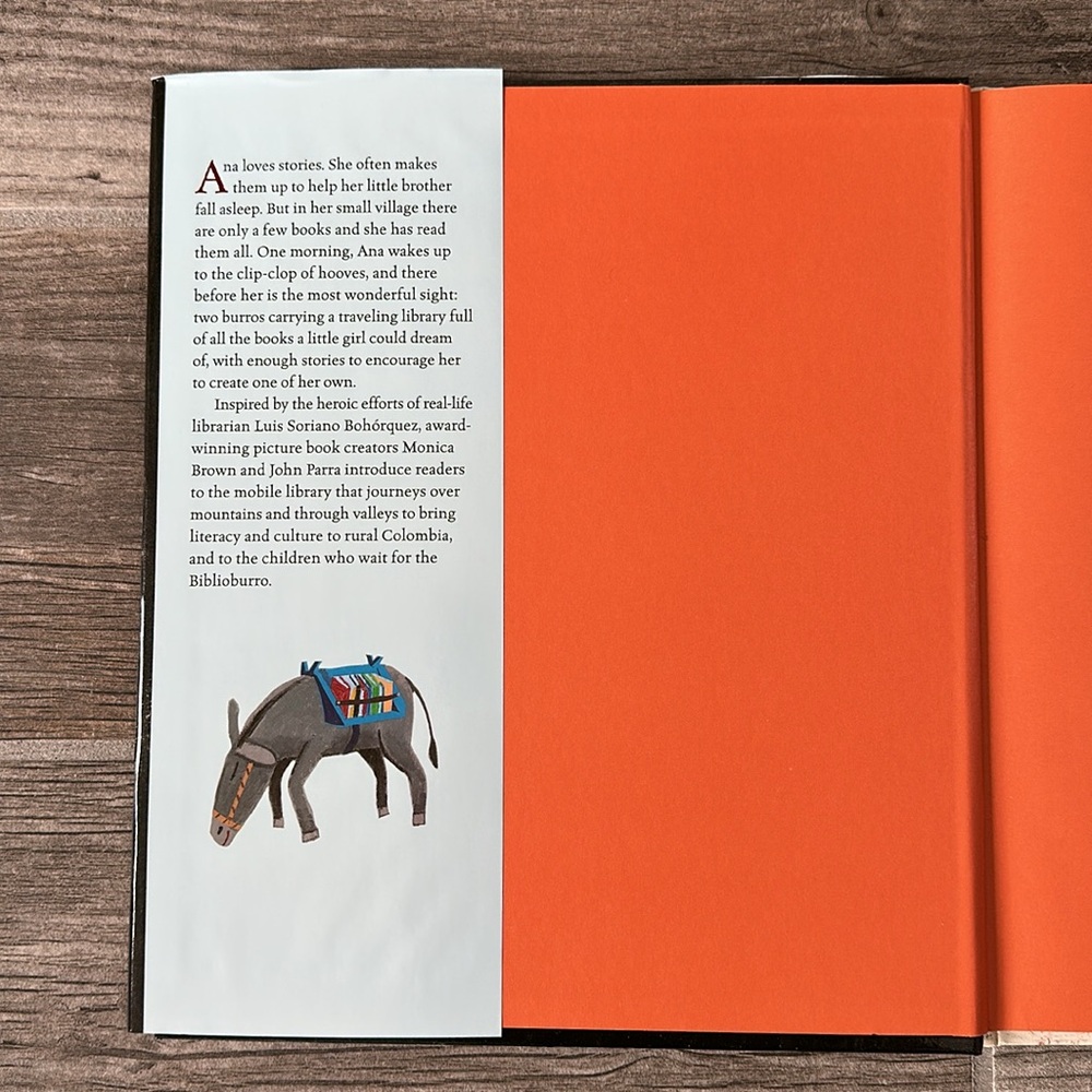 Waiting for the Biblioburro by Monica Brown - Hardcover Illustrated Book - Picture 4 of 8